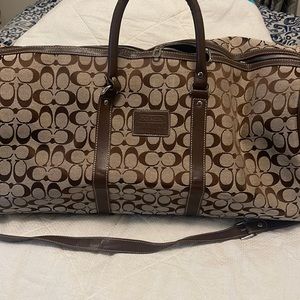 Coach traveling bag